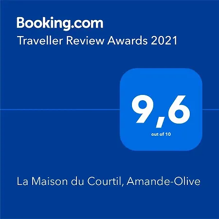 公寓 La Maison Du Courtil, Amande-olive *